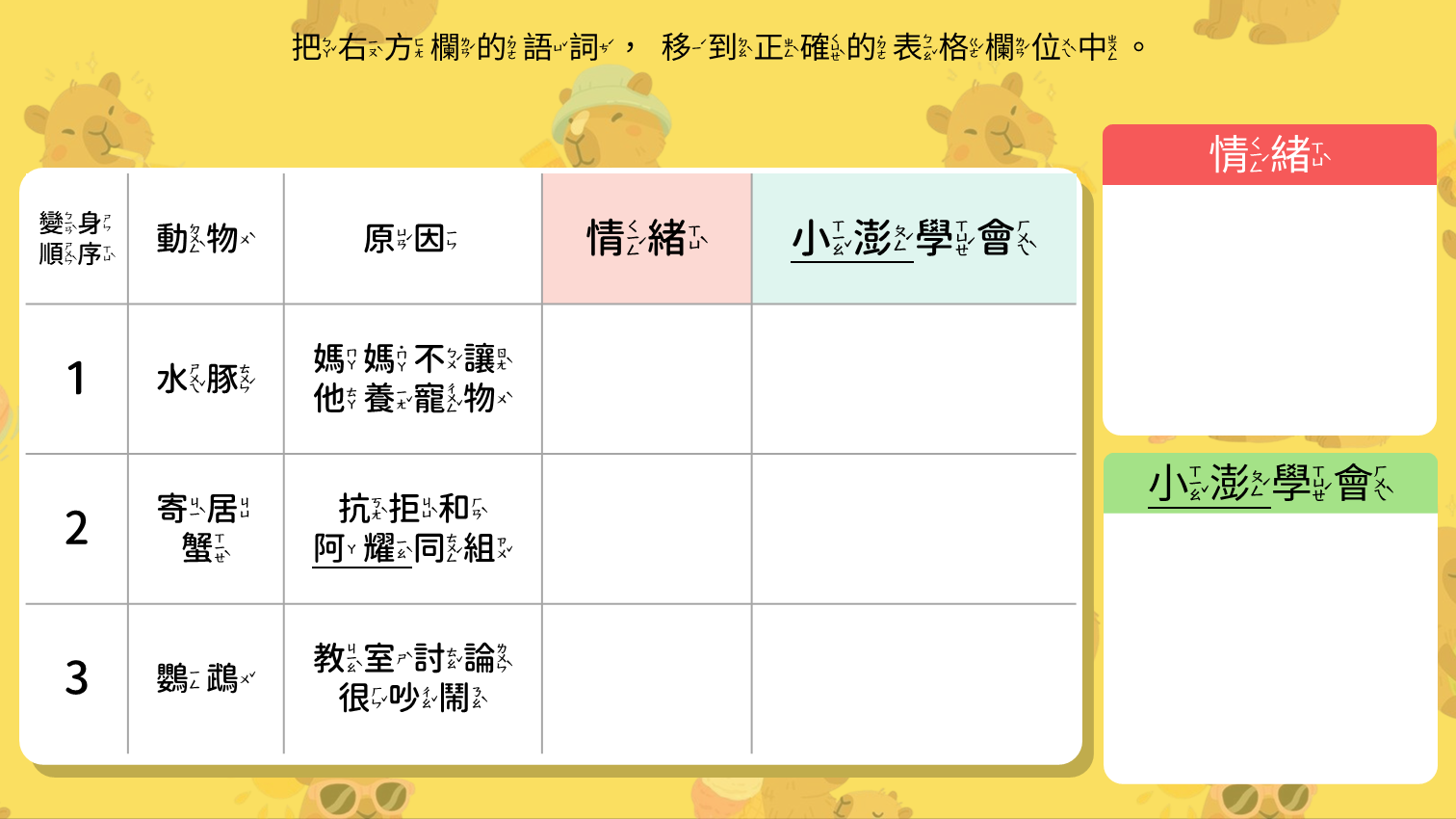 小澎的祕密紀錄底圖